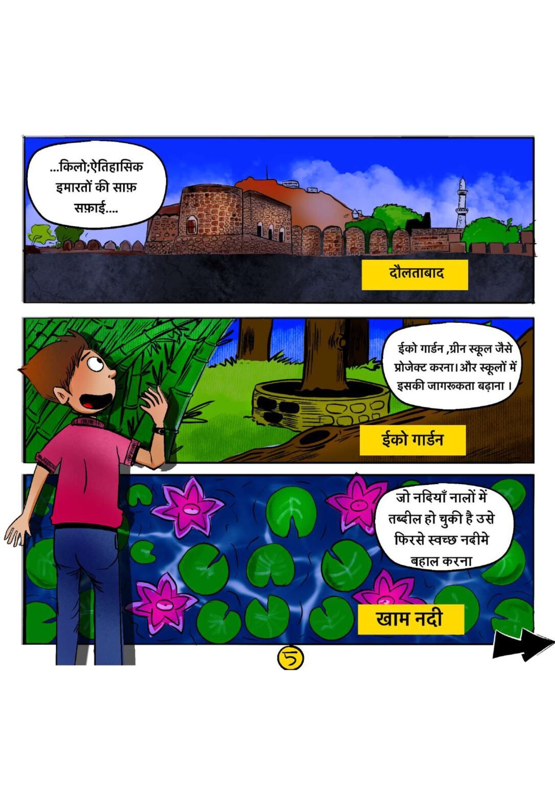 Comic on Eco Awareness page 0005